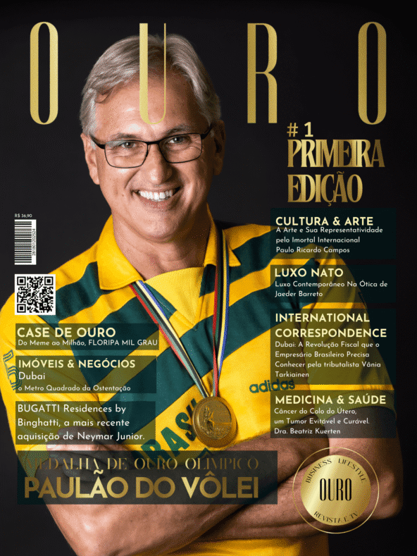 Revista Ouro Primeira Edição Capa