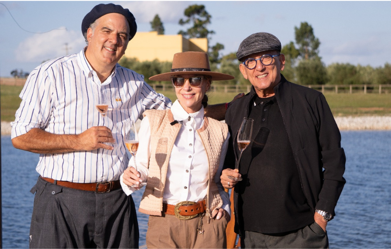 Nando Farinha, Desirée Bueno e Galvão Bueno
